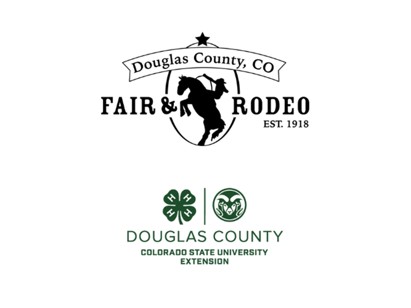 Logo for 2025 Douglas County Fair & Rodeo